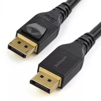 StarTech.com 13ft (4m) VESA-sertifioitu DisplayPort 1.4 -kaapeli, 8K 60Hz HBR3 HDR, UHD DisplayPort–DisplayPort-näyttökaapeli, Ultra HD 4K 120Hz DP 1.4 -videokaapeli M/M DP-liitin