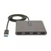 StarTech.com USB 3.0 – neljä HDMI -adapteri, USB–4x HDMI-näyttömuunnin Windowsille (ei tue macOS/ChromeOS/Linux) – TAA