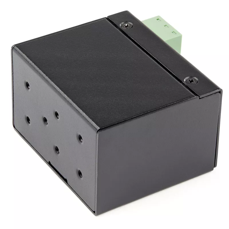 StarTech.com teollinen kuitu–Ethernet-mediakonvertteri – 100 Mbit/s SFP–RJ45/Cat6 – Singlemode/Multimode optinen kuitu kupariverkkoon – 12-56 V DC – IP-30 / -40…+75 °C