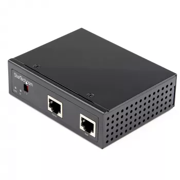 StarTech.com teollinen Gigabit PoE -jakaja – 90W suurnopeus Power over Ethernet PoE+++ -jakaja – 12-48V DC -jakaja 802.3bt – LAN/RJ45 Ultra PoE–DC-adapteri – -40C…+75C