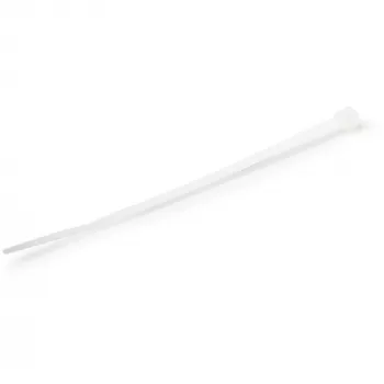 StarTech.com 4 tuuman (10 cm) kaapelisidokset – 1,6 mm leveä, 22 mm nippuhalkaisija, 8 kg vetolujuus, itselukittuvat nailonkaapelisidokset taivutetulla kärjellä – 94V-2/UL listattu, 1000 kpl:n pakkaus – valkoinen