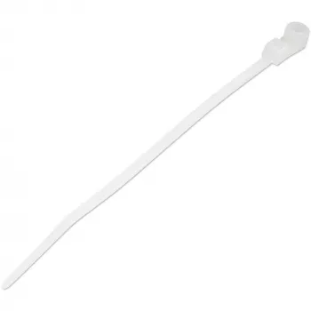 StarTech.com 4 tuuman (10 cm) kaapelisidokset kiinnitysreiällä – 1/16 tuuman (2 mm) leveä, 7/8 tuuman (24 mm) nippuhalkaisija, 18 lb (8 kg) vetolujuus, nailon 66 itselukittuvat kaapelisidokset ruuvireiällä, UL-listattu, 100 kpl:n pakkaus