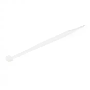 StarTech.com 4 tuuman (10 cm) kaapelisidokset – 1/16 tuuman (2 mm) leveä, 7/8 tuuman (22 mm) nippuhalkaisija, 18 lb (8 kg) vetolujuus, itselukittuvat nailonkaapelisidokset taivutetulla kärjellä – 94V-2/UL-listattu, 100 kpl:n pakkaus – valkoinen