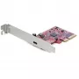 StarTech.com 1-porttinen USB 3.2 Gen 2x2 PCIe -kortti, USB-C 20 Gbit/s SuperSpeed PCI Express 3.0 x4 -ohjainkortti, USB Type-C -adapterikortti, vain data, Windows/macOS/Linux, TAA
