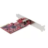 StarTech.com 1-porttinen USB 3.2 Gen 2x2 PCIe -kortti, USB-C 20 Gbit/s SuperSpeed PCI Express 3.0 x4 -ohjainkortti, USB Type-C -adapterikortti, vain data, Windows/macOS/Linux, TAA