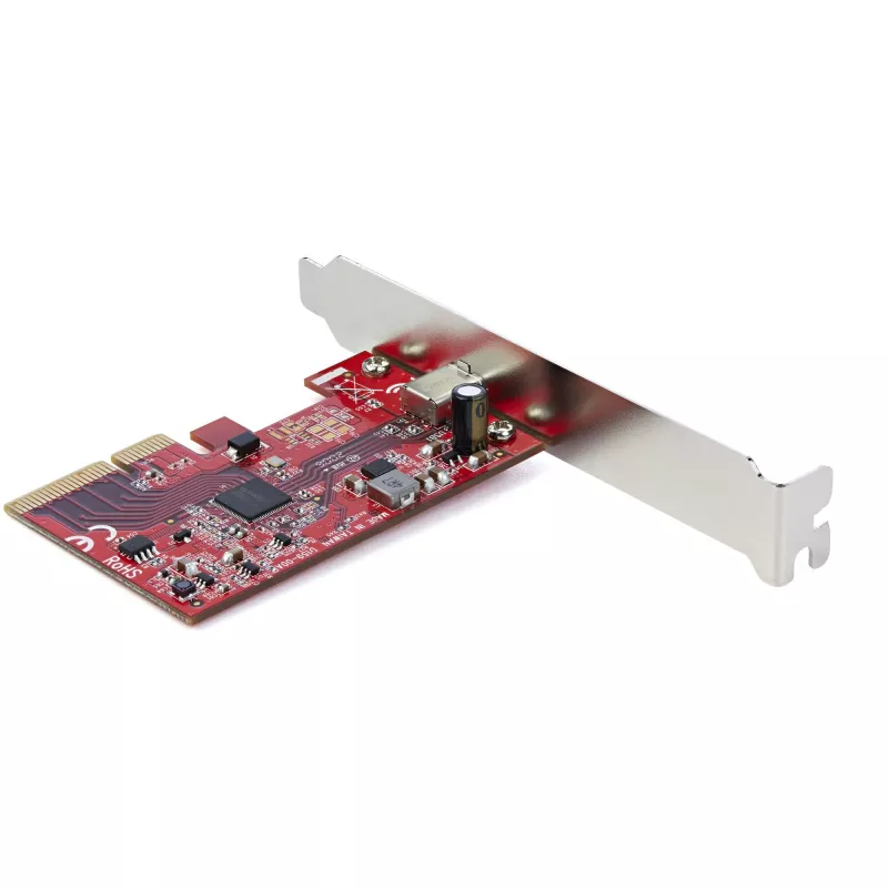 StarTech.com 1-porttinen USB 3.2 Gen 2x2 PCIe -kortti, USB-C 20 Gbit/s SuperSpeed PCI Express 3.0 x4 -ohjainkortti, USB Type-C -adapterikortti, vain data, Windows/macOS/Linux, TAA