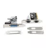 StarTech.com PCI Serial Parallel Combo -kortti kahdella sarjaportilla RS232 (DB9) ja 1x rinnakkaisportilla LPT (DB25) – PCI Combo -adapterikortti – PCI-laajennuskortti – PCI-tulostinkortti