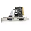StarTech.com PCI Serial Parallel Combo -kortti kahdella sarjaportilla RS232 (DB9) ja 1x rinnakkaisportilla LPT (DB25) – PCI Combo -adapterikortti – PCI-laajennuskortti – PCI-tulostinkortti