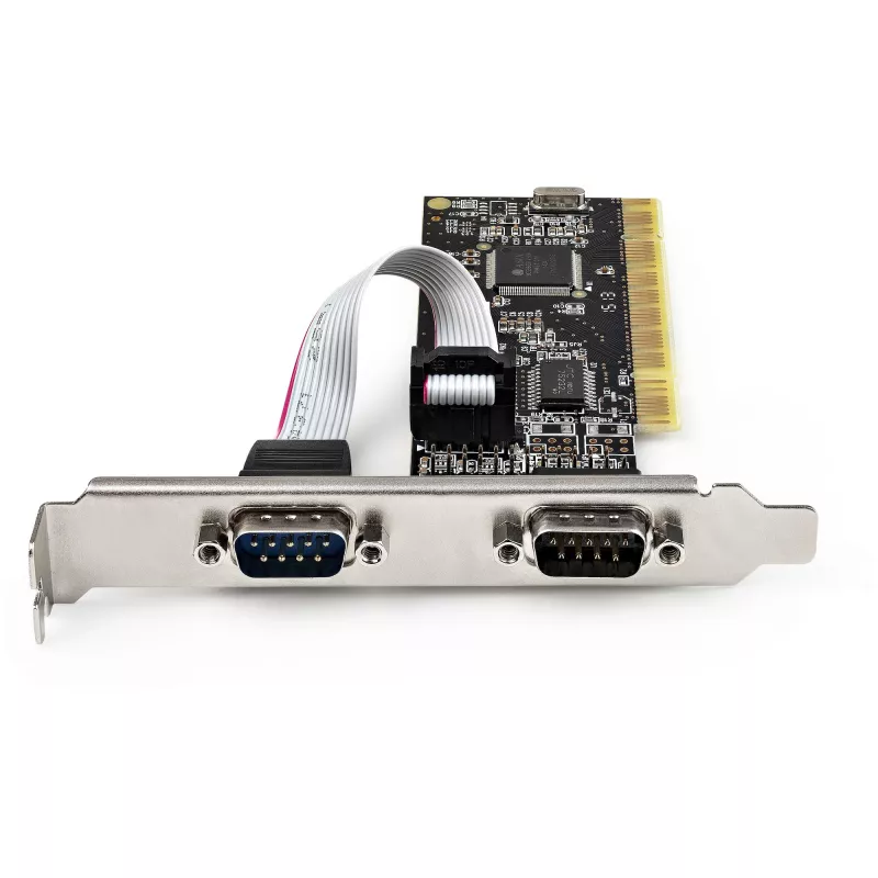 StarTech.com PCI Serial Parallel Combo -kortti kahdella sarjaportilla RS232 (DB9) ja 1x rinnakkaisportilla LPT (DB25) – PCI Combo -adapterikortti – PCI-laajennuskortti – PCI-tulostinkortti
