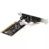 StarTech.com PCI Serial Parallel Combo -kortti kahdella sarjaportilla RS232 (DB9) ja 1x rinnakkaisportilla LPT (DB25) – PCI Combo -adapterikortti – PCI-laajennuskortti – PCI-tulostinkortti