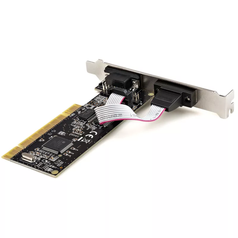 StarTech.com PCI Serial Parallel Combo -kortti kahdella sarjaportilla RS232 (DB9) ja 1x rinnakkaisportilla LPT (DB25) – PCI Combo -adapterikortti – PCI-laajennuskortti – PCI-tulostinkortti