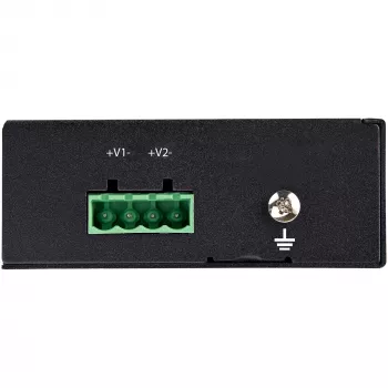 StarTech.com teollinen Gigabit Ethernet PoE -injektori - 30W 802.3at PoE+ Midspan 48V-56VDC DIN-kisko Power over Ethernet -injektoriadapteri - -40C - +75C kameroille/antureille/WLAN-käyttöön