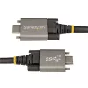 StarTech.com 50cm (20″) sivuruuvattava USB-C-kaapeli 10Gbps – USB 3.1/3.2 Gen 2 Type-C -kaapeli – 100W (5A) Power Delivery -lataus, DP Alt Mode – kaksoisruuvilukitus – USB-C-kaapeli lataus/synkronointi