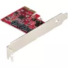 StarTech.com SATA PCIe -kortti - 2-porttinen PCIe SATA -laajennuskortti - 6Gbps - Full/Low Profile - PCI Express - SATA-adapteri/ohjain - ASM1062R SATA RAID - PCIe - SATA-muunnin