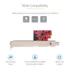 StarTech.com SATA PCIe -kortti - 2-porttinen PCIe SATA -laajennuskortti - 6Gbps - Full/Low Profile - PCI Express - SATA-adapteri/ohjain - ASM1062R SATA RAID - PCIe - SATA-muunnin