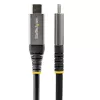 StarTech.com 20 tuuman (50 cm) USB-C-kaapeli 10 Gbit/s – USB 3.1 Type-C -kaapeli – 100 W (5 A) Power Delivery -lataus, DP Alt Mode – USB-C-kaapeli USB-C-kannettavalle/puhelimelle/laitteelle – lataus/synkronointi