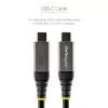 StarTech.com 20 tuuman (50 cm) USB-C-kaapeli 10 Gbit/s – USB 3.1 Type-C -kaapeli – 100 W (5 A) Power Delivery -lataus, DP Alt Mode – USB-C-kaapeli USB-C-kannettavalle/puhelimelle/laitteelle – lataus/synkronointi