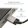 StarTech.com 0,91 m sivuruuvilukittuva USB-C-kaapeli 10 Gbit/s – USB-IF-sertifioitu USB-C-kaapeli – USB 3.1/3.2 Gen 2 Type-C -kaapeli – 100 W (5 A) Power Delivery -lataus, DP Alt Mode – kaksoisruuvilukitus – USB-C-kaapeli lataus/synkronointi