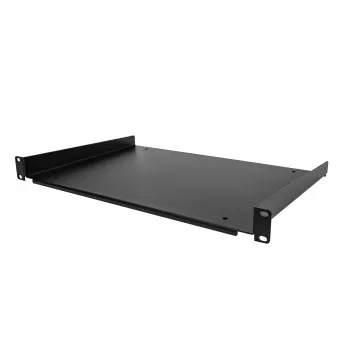 StarTech.com 1U palvelinkehikon hylly - yleinen kehikkoon asennettava ulokehylly 19 tuuman verkkolaitteiden kehikolle ja kaapille - kestävä rakenne - kantavuus 55lb/25kg - 12 tuuman syvyinen tarjotin