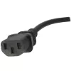StarTech.com 0,9 m (3ft) UK-tietokoneen virtakaapeli, BS 1363 - C13, 18AWG, 10A 250V, varavirtakaapeli, kylmälaitekaapeli / UK-virtakaapeli, PC-virtalähdekaapeli, TV-virtakaapeli