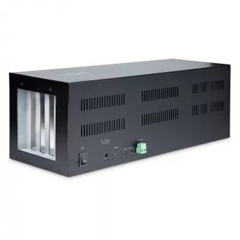 StarTech.com 4-paikkainen PCIe-laajennuskehikko PCIe x2 -isäntäkortilla, PCIe 2.0 – 10 Gbit/s, ulkoiset PCIe-paikat pöytäkoneille/palvelimille, PCI Express -laajennuslaatikko/adapteri, 4 PCIe x1 -paikkaa