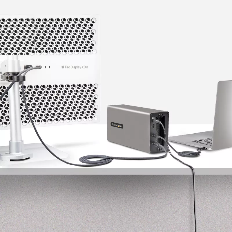 StarTech.com kaksipaikkainen Thunderbolt 3 PCIe -laajennuskehikko