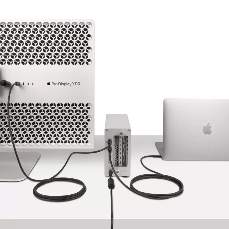 StarTech.com 2m aktiivinen Thunderbolt 4 -kaapeli, 40 Gbit/s, 100W Power Delivery, 4K/8K-video, Intel-sertifioitu Thunderbolt-kaapeli – yhteensopiva USB4/Thunderbolt 4/USB 3.2/USB Type-C/DisplayPort/Thunderbolt 3 kanssa