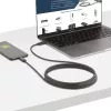 StarTech.com 2m aktiivinen Thunderbolt 4 -kaapeli, 40 Gbit/s, 100W Power Delivery, 4K/8K-video, Intel-sertifioitu Thunderbolt-kaapeli – yhteensopiva USB4/Thunderbolt 4/USB 3.2/USB Type-C/DisplayPort/Thunderbolt 3 kanssa