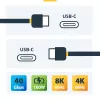 StarTech.com 2m aktiivinen Thunderbolt 4 -kaapeli, 40 Gbit/s, 100W Power Delivery, 4K/8K-video, Intel-sertifioitu Thunderbolt-kaapeli – yhteensopiva USB4/Thunderbolt 4/USB 3.2/USB Type-C/DisplayPort/Thunderbolt 3 kanssa