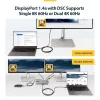 StarTech.com 2m aktiivinen Thunderbolt 4 -kaapeli, 40 Gbit/s, 100W Power Delivery, 4K/8K-video, Intel-sertifioitu Thunderbolt-kaapeli – yhteensopiva USB4/Thunderbolt 4/USB 3.2/USB Type-C/DisplayPort/Thunderbolt 3 kanssa