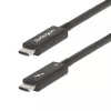 StarTech.com 2m aktiivinen Thunderbolt 4 -kaapeli, 40 Gbit/s, 100W Power Delivery, 4K/8K-video, Intel-sertifioitu Thunderbolt-kaapeli – yhteensopiva USB4/Thunderbolt 4/USB 3.2/USB Type-C/DisplayPort/Thunderbolt 3 kanssa