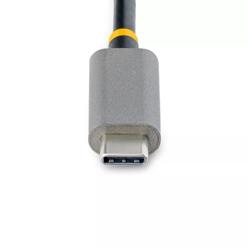 StarTech.com 3-porttinen USB-C-keskitin Ethernetillä - 3x USB-A - gigabit-Ethernet - USB 3.0 5Gbps - väylävirralla toimiva - 1ft/30cm pitkä USB Type-C-isäntäkaapeli - GbE - kannettava USB-C–USB-A-keskitin