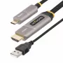 StarTech.com 15,2 m USB-C–HDMI 2.0 aktiivinen optinen kaapeli (AOC), 4K 60Hz, CL3-sertifioitu, yksisuuntainen USB Type-C–HDMI-sovitinkaapeli
