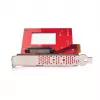 StarTech.com U.3–PCIe-sovitinkortti, PCIe 4.0 x4 -sovitin 2,5 tuuman U.3-NVMe-SSD-asemille, SFF-TA-1001 PCI Express -lisäkortti pöytäkoneisiin/palvelimiin, TAA-yhteensopiva – käyttöjärjestelmäriippumaton