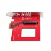 StarTech.com U.3–PCIe-sovitinkortti, PCIe 4.0 x4 -sovitin 2,5 tuuman U.3-NVMe-SSD-asemille, SFF-TA-1001 PCI Express -lisäkortti pöytäkoneisiin/palvelimiin, TAA-yhteensopiva – käyttöjärjestelmäriippumaton