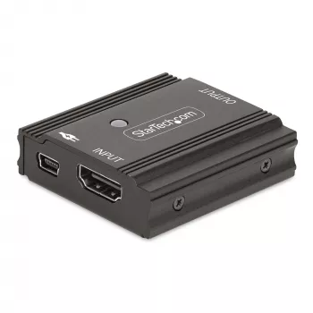 StarTech.com 10 m 8K 60Hz HDMI-signaalinvahvistin, aktiivinen HDMI 2.1 -sarjatoistin ja videosignaalinvahvistin 8K 60Hz/4K 144Hz asti, kompakti HDMI-kaapelinjatko – HDMI-signaalinjatko