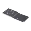StarTech.com VESA-asennusteline NUC/ohutasiakkaille tai kannettavan telakointiasemille, VESA 75x75/100x100 -yhteensopiva laajennuslevy minitietokoneelle