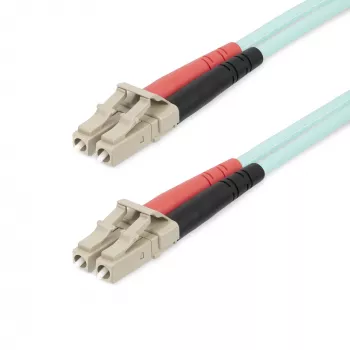 StarTech.com 20m (65ft) LC/UPC–LC/UPC OM4-monimuotokuitu­kaapeli, 50/125µm LOMMF/VCSEL Zipcord -kuitu, 100G, pieni liitäntävaimennus – LSZH kuitu-jatkokaapeli