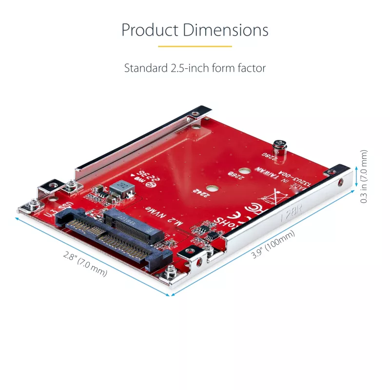 StarTech.com 1M25-U3-M2-ADAPTER liitäntäkortit/sovittimet sisäinen M.2