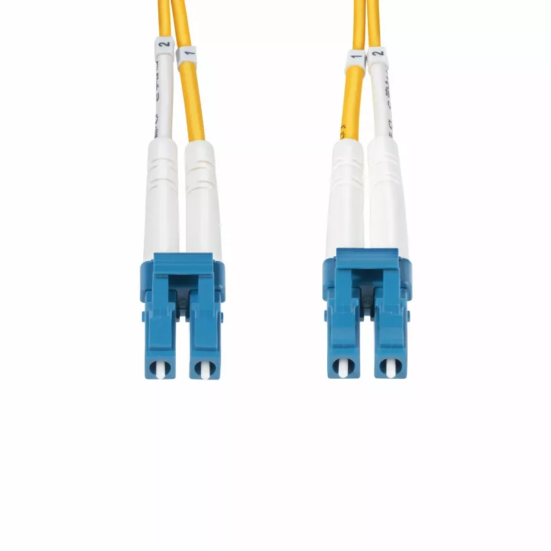 StarTech.com 7m (22.9ft) LC–LC (UPC) OS2 yksimuotokuitu duplex -kaapeli, 9/125µm, 100G, taivutusherkkä, pieni liitäntävaimennus – LSZH kuitu-patchkaapeli
