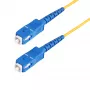 StarTech.com 30 m (98,4 ft) SC - SC (UPC) OS2 yksimuotainen simplex-kuituoptinen kaapeli, 9/125 µm, 40G/100G, taivutusherkkä, alhainen vaimennus, LSZH kuituoptinen patch-kaapeli