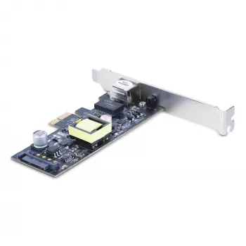StarTech.com 1-porttinen 2.5 Gbps NBASE-T PoE -verkkokortti, Intel I225-V, 802.3af/at PoE+ Multi-Gigabit NIC, PCI Express -palvelin-LAN-kortti, SATA-virrallinen pöytätietokoneen Ethernet-liitäntä – tukee Windows, Linux