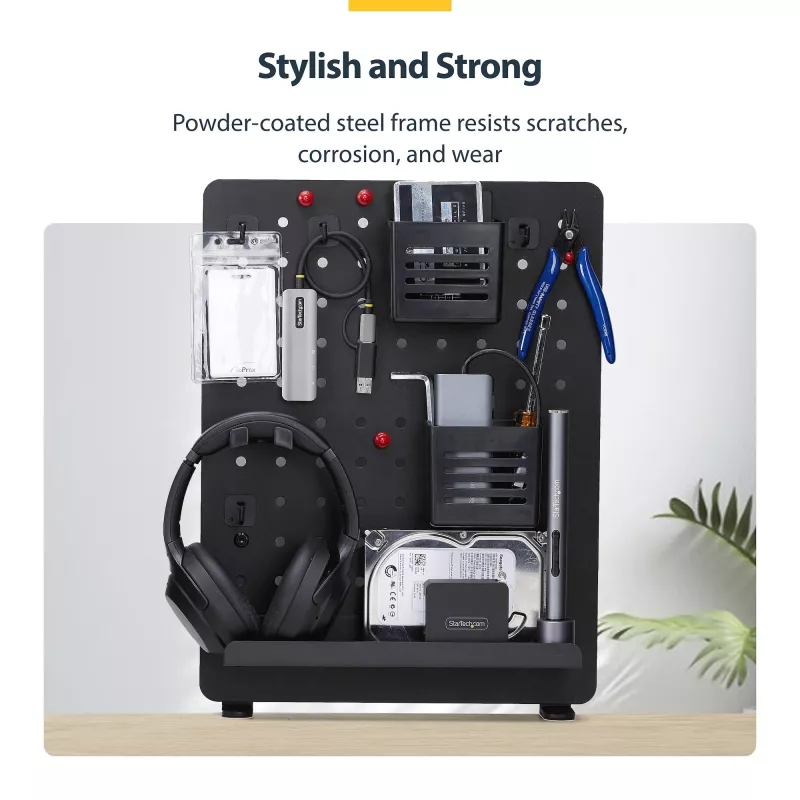 StarTech.com 1612B-DESK-PEGBOARD pöytäjärjestelijäsarja 1 kpl