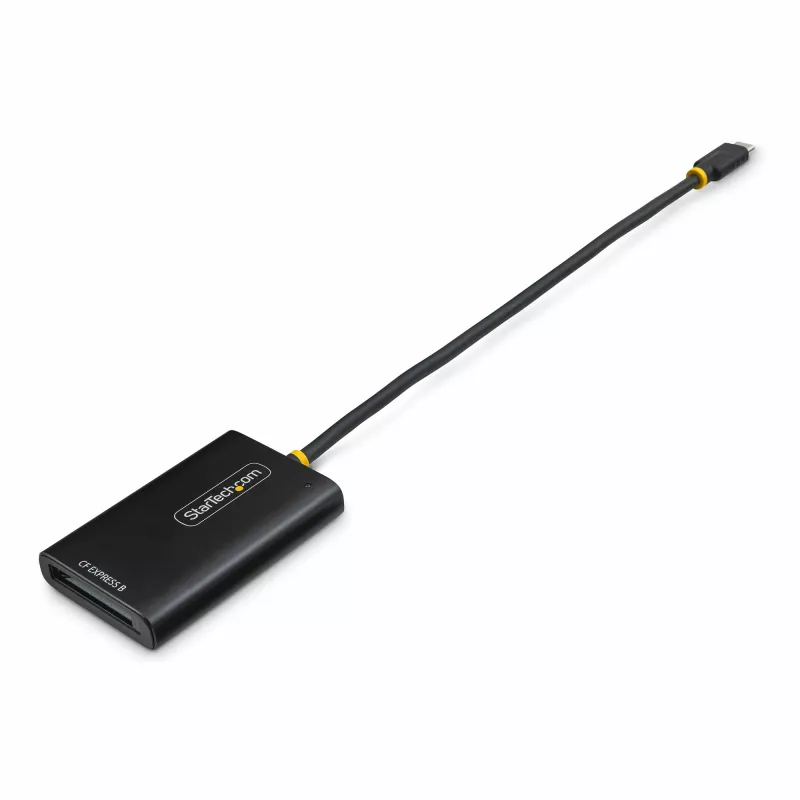 StarTech.com USB-C-CFexpress-Typ-B-kortinlukija, USB 10Gbps, kannettava muistikortinlukija, USB-Typ-C-CF-Express-2.0-sovitin, toimii kaikilla käyttöjärjestelmillä