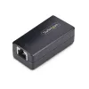 StarTech.com 1-porttinen Gigabit-verkon eristin, kompakti inline-RJ45-Ethernet-liitin 4kV galvaanisella erotuksella, IP40, DIN-kiskokiinnitys mahdollinen, TAA-yhteensopiva