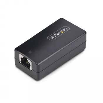 StarTech.com 1-porttinen Gigabit-verkon eristin, kompakti inline-RJ45-Ethernet-liitin 4kV galvaanisella erotuksella, IP40, DIN-kiskokiinnitys mahdollinen, TAA-yhteensopiva
