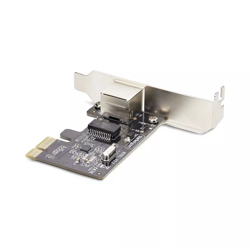 StarTech.com 1-porttinen Gigabit PCIe -verkkosovitinkortti, Low-Profile NIC, 10/100/1000Mbps PCI Express LAN -kortti, Realtek RTL8111H, Windows ja Linux, TAA-yhteensopiva