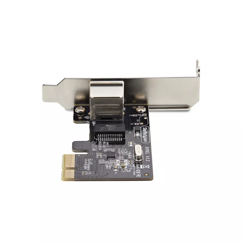 StarTech.com 1-porttinen Gigabit PCIe -verkkosovitinkortti, Low-Profile NIC, 10/100/1000Mbps PCI Express LAN -kortti, Realtek RTL8111H, Windows ja Linux, TAA-yhteensopiva