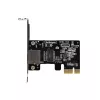StarTech.com 1-porttinen Gigabit PCIe -verkkosovitinkortti, Low-Profile NIC, 10/100/1000Mbps PCI Express LAN -kortti, Realtek RTL8111H, Windows ja Linux, TAA-yhteensopiva