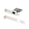 StarTech.com 1-porttinen Gigabit PCIe -verkkosovitinkortti, Low-Profile NIC, 10/100/1000Mbps PCI Express LAN -kortti, Realtek RTL8111H, Windows ja Linux, TAA-yhteensopiva